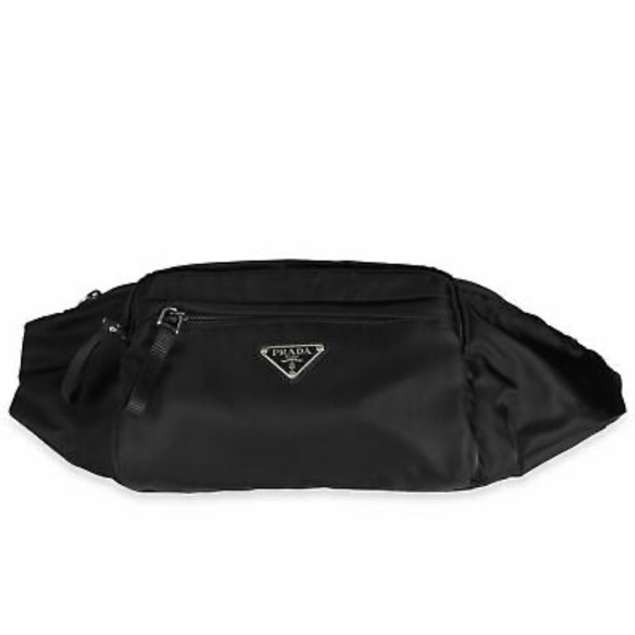 Prada Black Tessuto Nylon Marsupio Belt Bag Fanny pack - Picture 6 of 6